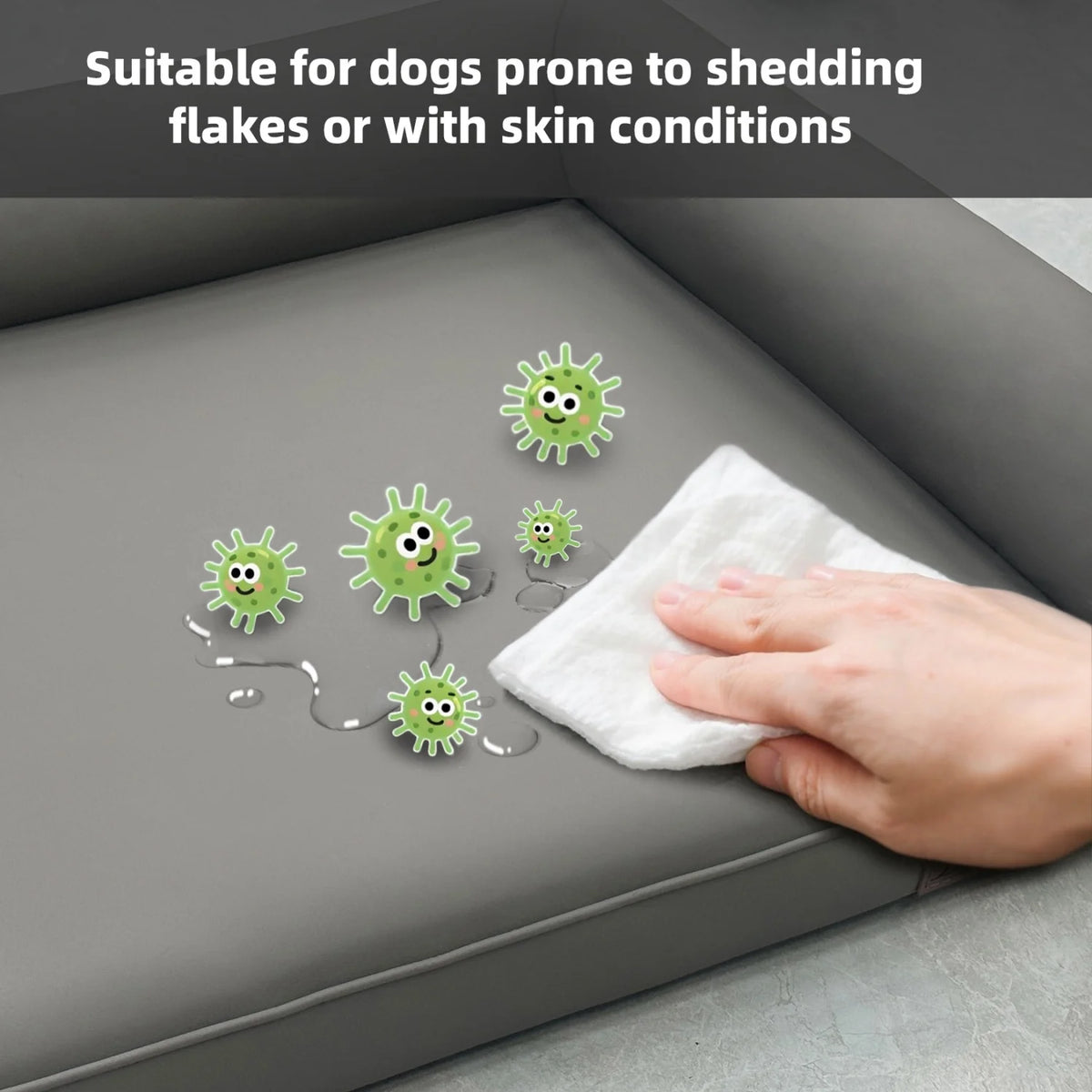 Bingopaw Orthopedic Dog Bed With Supportive Bolster And Microfiber Cover