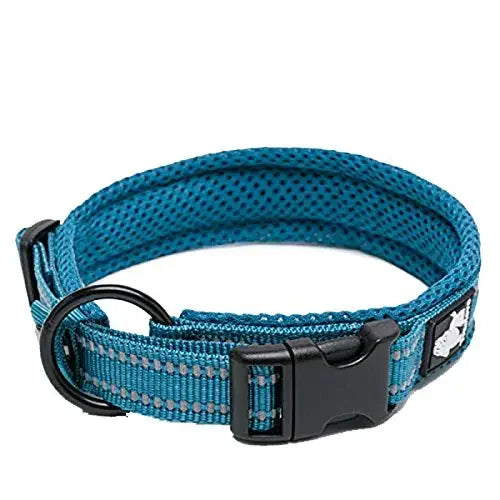 TrueLove Padded Reflective Adjustable Nylon Pet Collar