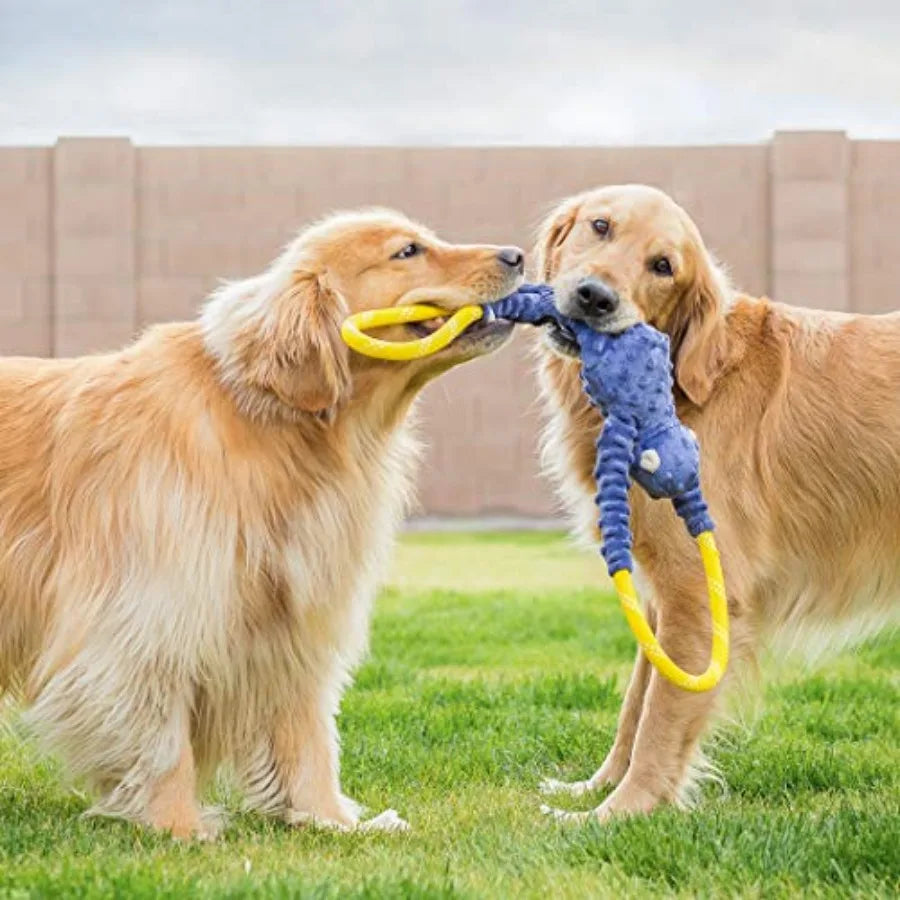 Durable Nylon Sisal Rope Toy For Interactive Dog Play Training