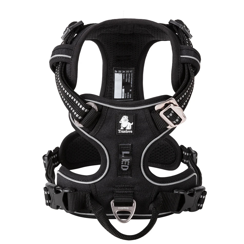 TrueLove No Pull Dog Harness Reflective Adjustable Training Vest