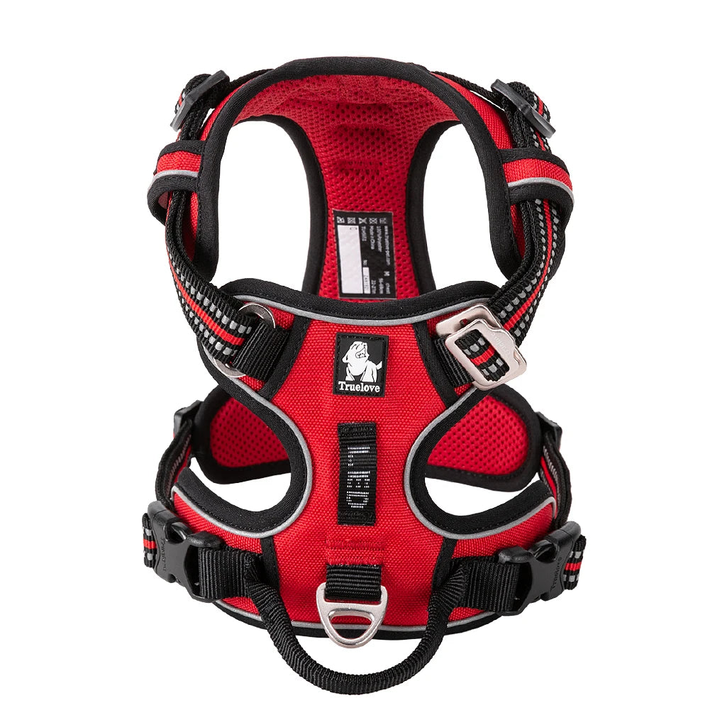 TrueLove No Pull Dog Harness Reflective Adjustable Training Vest