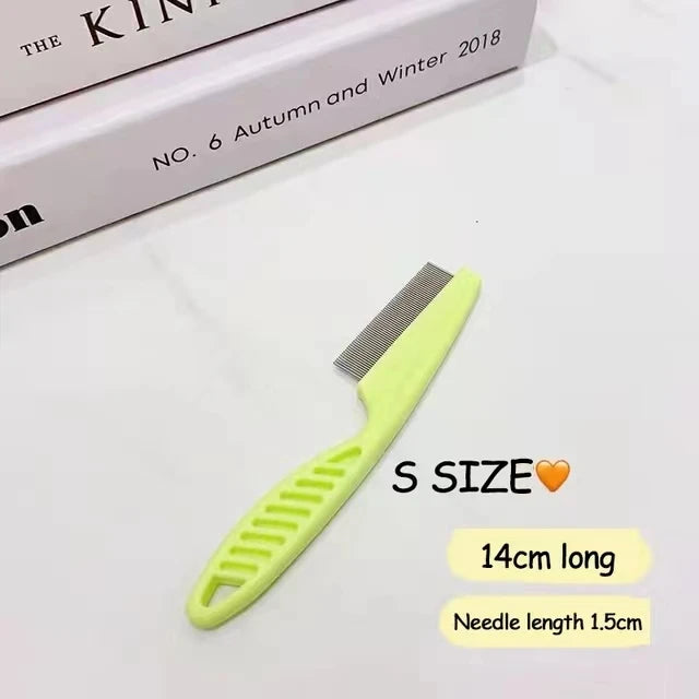 Professional Pet Flea And Shedding Removal Grooming Comb