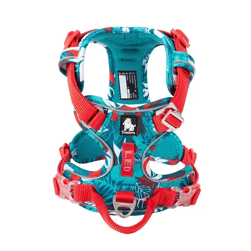 TRUELOVE Adjustable Reflective Nylon Pet Dog Harness