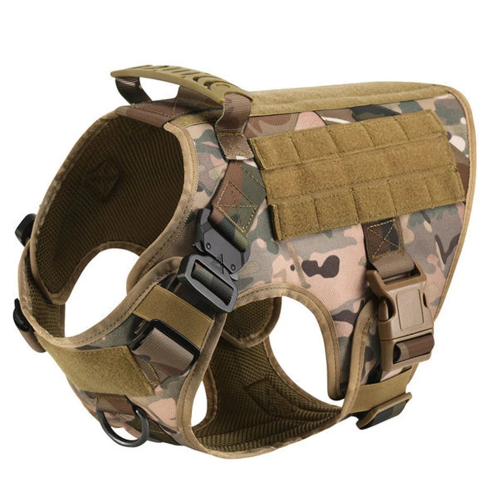 PetraVel Adjustable Padded Nylon Dog Harness And Leash Set