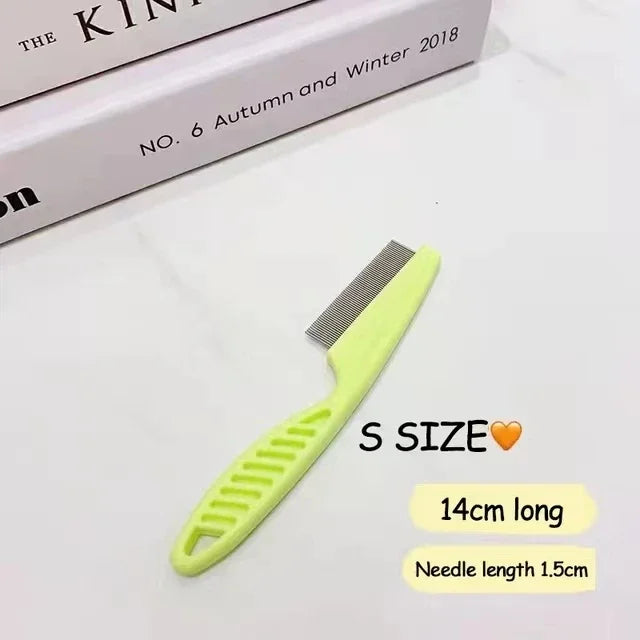 Professional Pet Flea And Shedding Removal Grooming Comb