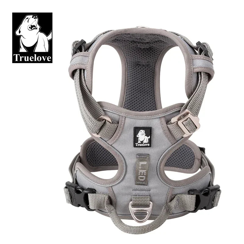 TRUELOVE Adjustable Reflective Nylon Pet Dog Harness