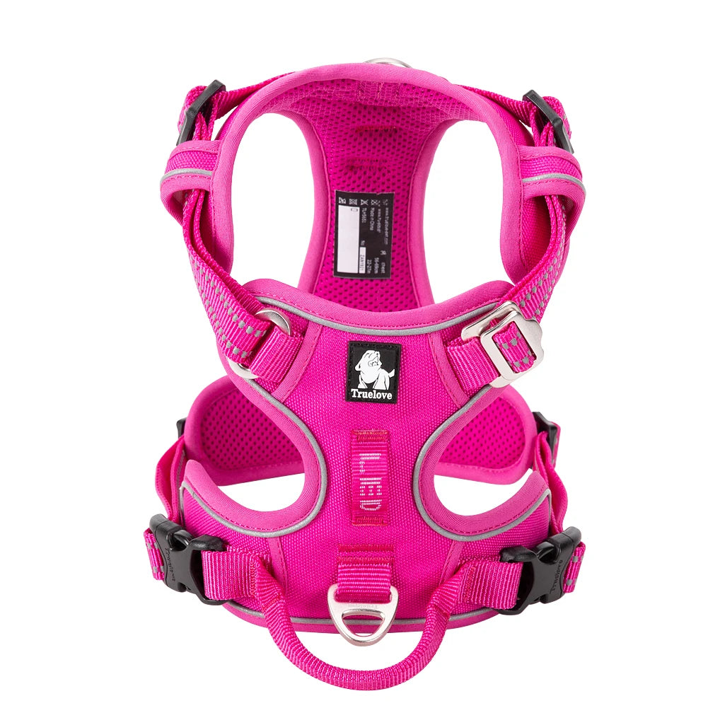 TrueLove No Pull Dog Harness Reflective Adjustable Training Vest