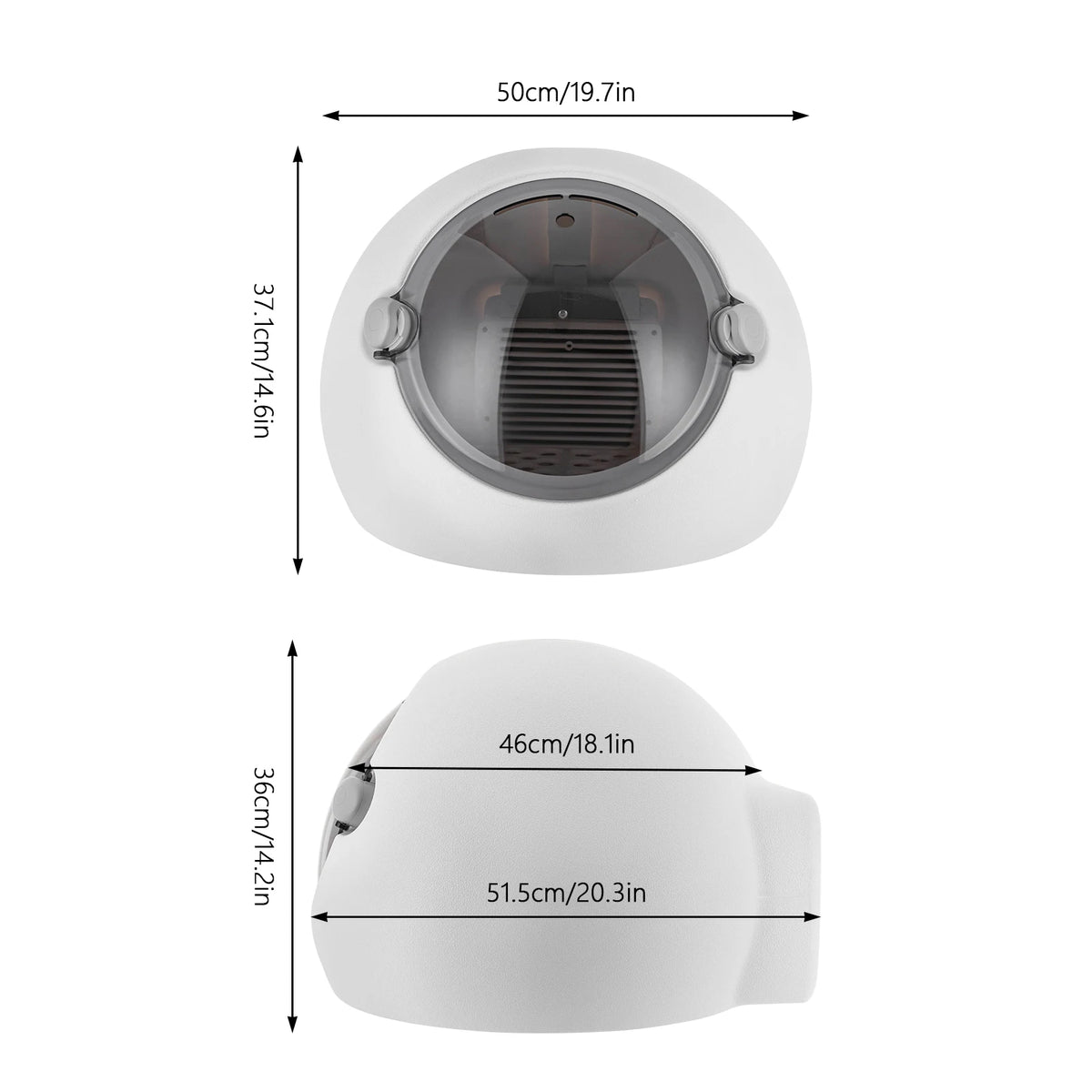 Advanced 600W Pet Grooming Dryer Box For Cats And Dogs