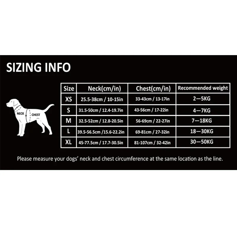 TRUELOVE Adjustable Reflective Nylon Pet Dog Harness