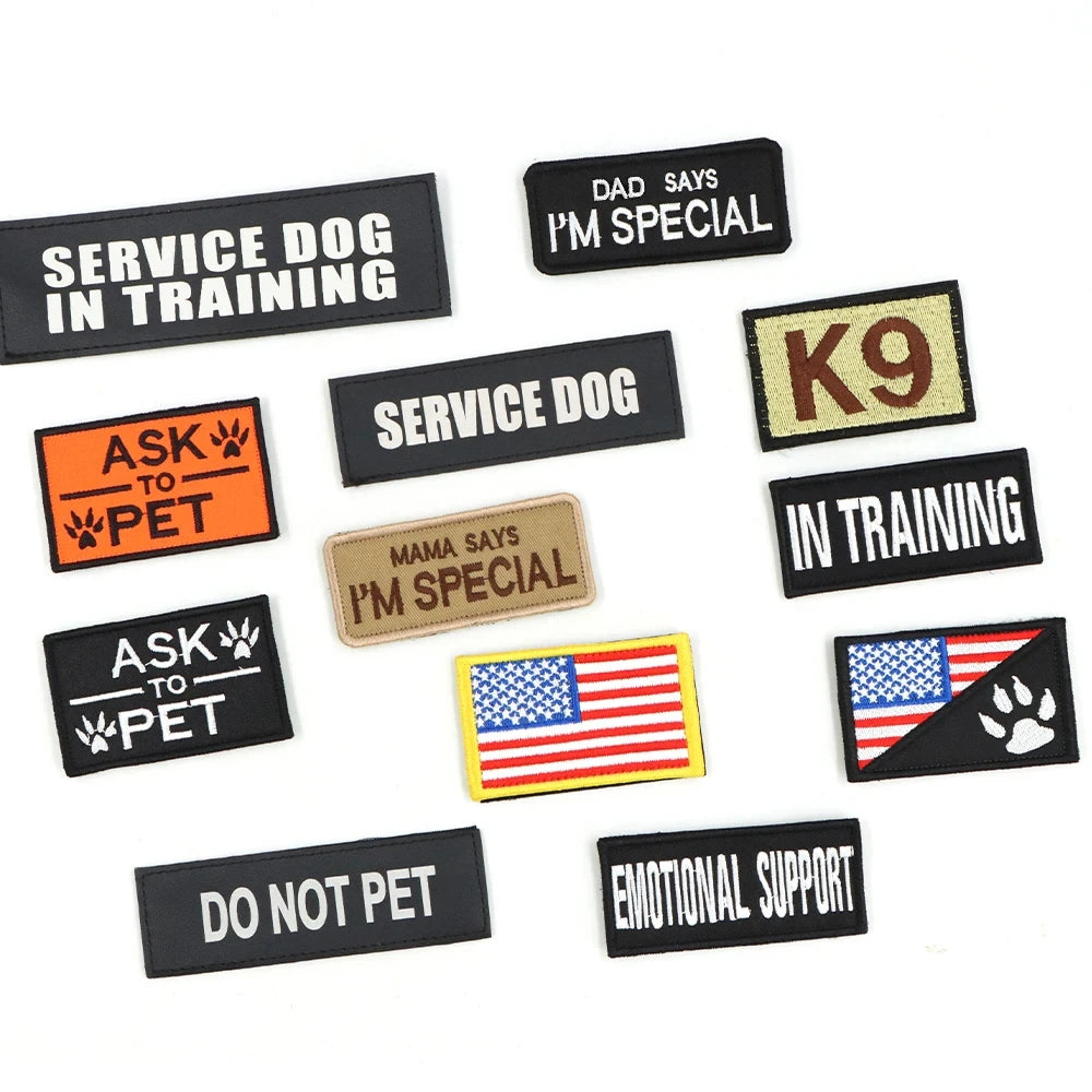 Petravel Padded Tactical Dog Harness Vest Set With Leash