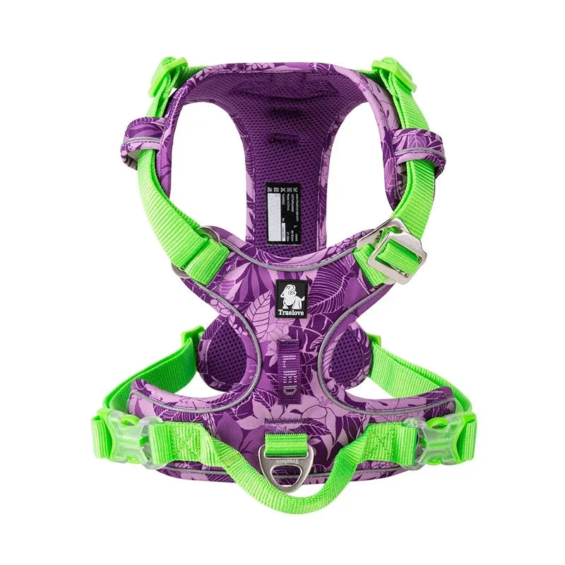 TRUELOVE Adjustable Reflective Nylon Pet Dog Harness