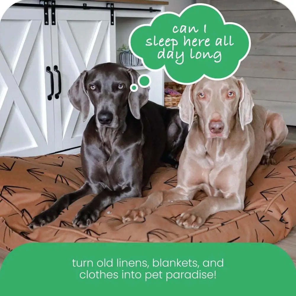 Breathable Cotton Dog And Cat Bed Cover With Removable Design