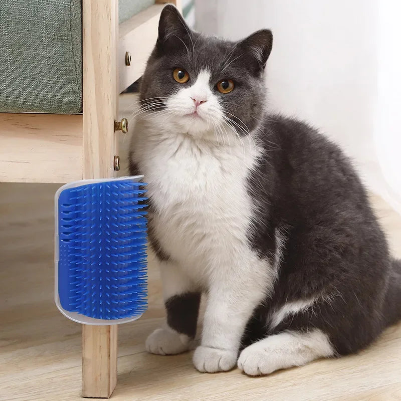 Cat Scratcher Massage Comb With Natural Catnip For Grooming