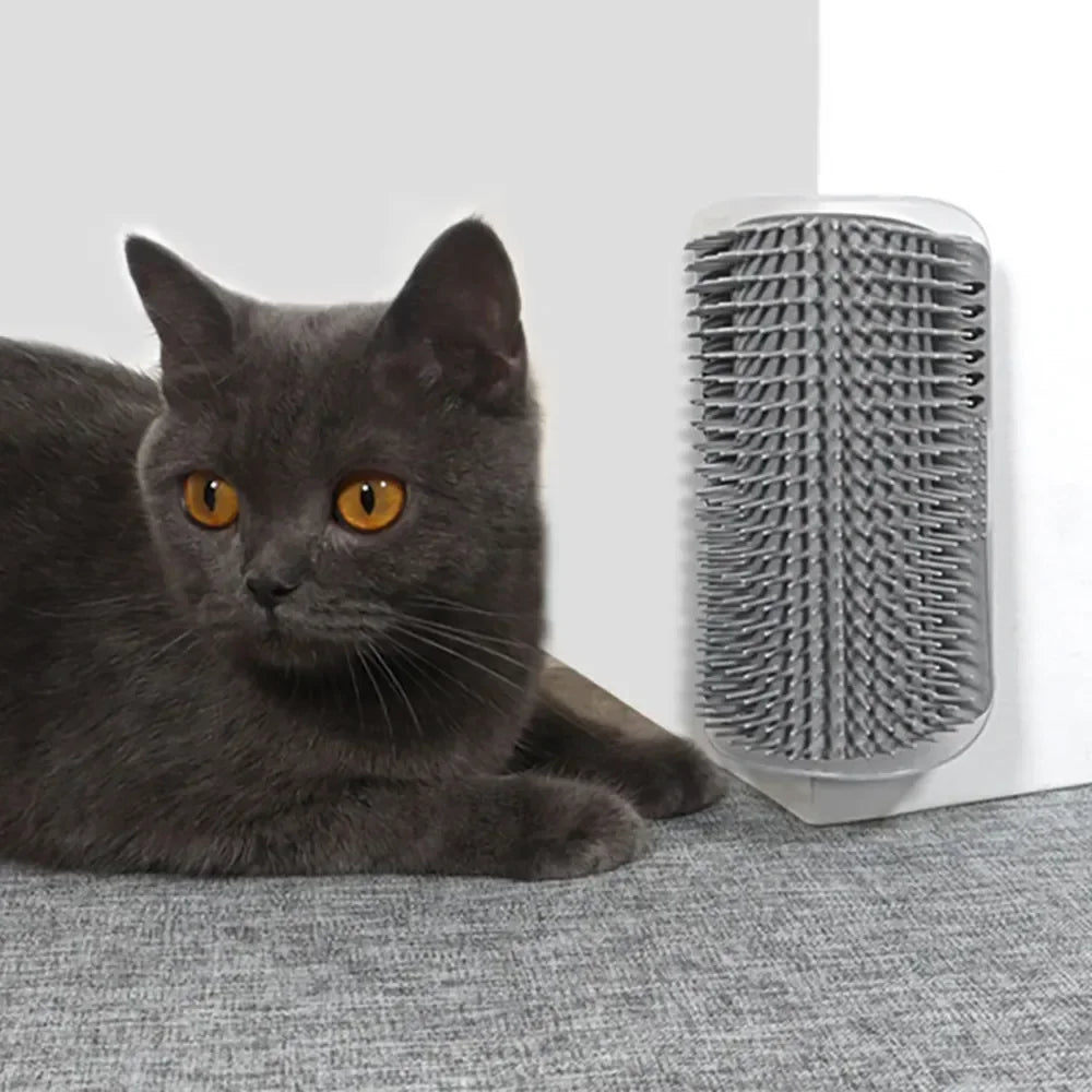 Cat Scratcher Massage Comb With Natural Catnip For Grooming