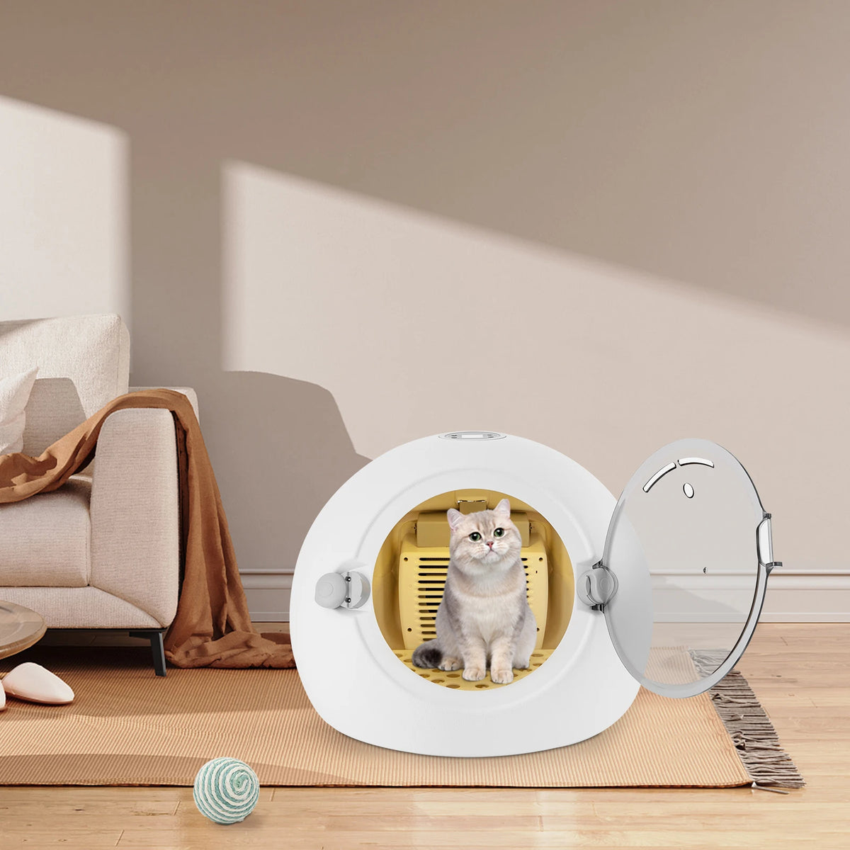 Advanced 600W Pet Grooming Dryer Box For Cats And Dogs