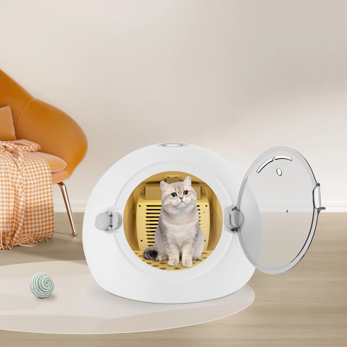 Advanced 600W Pet Grooming Dryer Box For Cats And Dogs