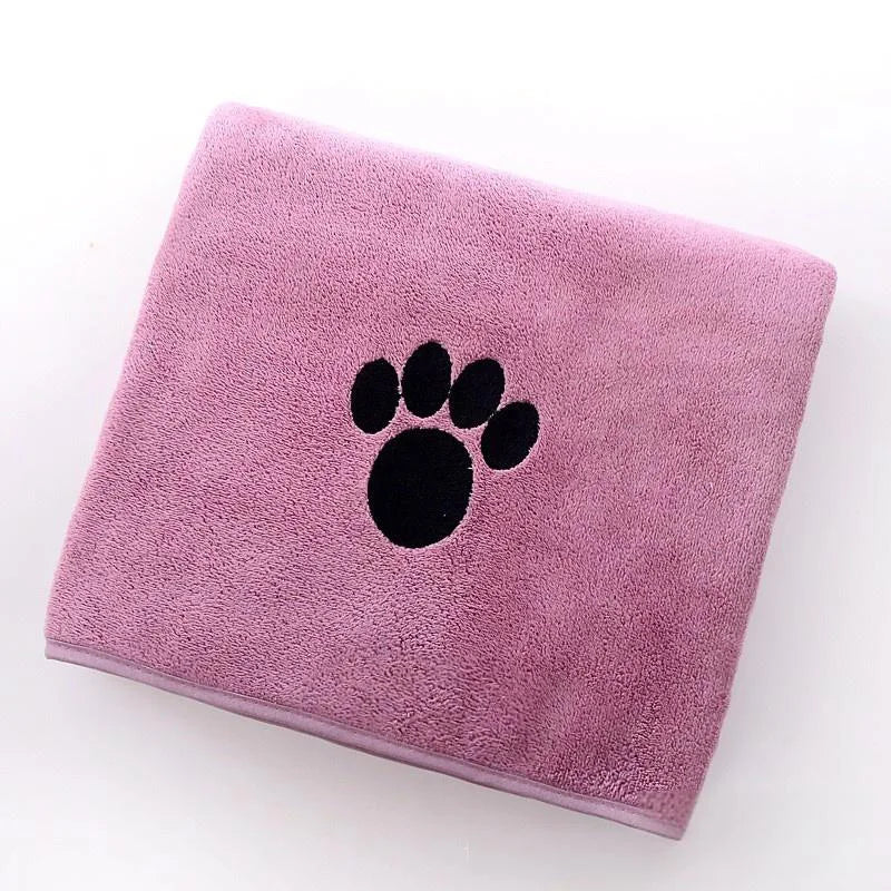 Super Absorbent Microfiber Pet Bath Towel for Dogs