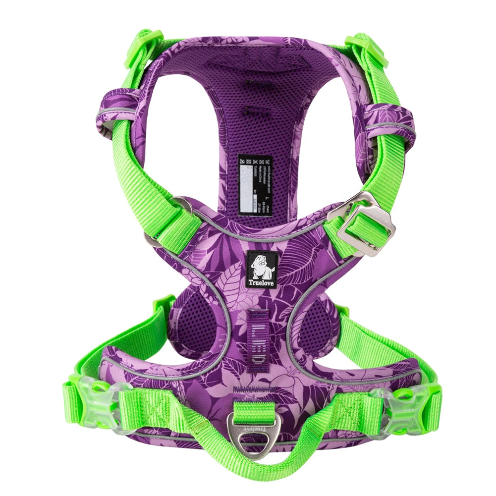 TrueLove No Pull Dog Harness Reflective Adjustable Training Vest