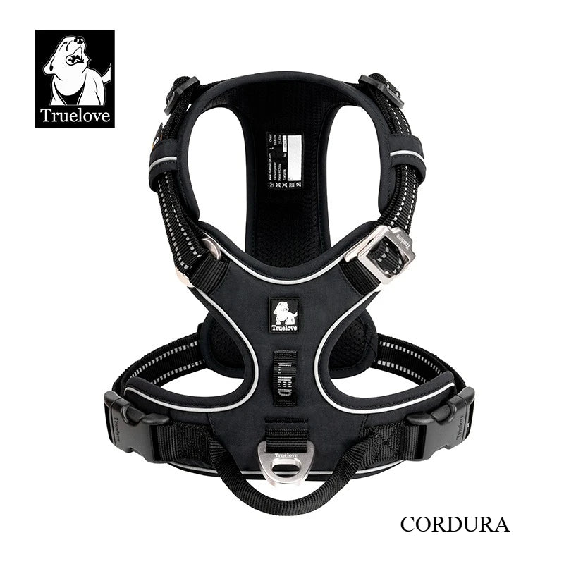 TrueLove No Pull Dog Harness Reflective Adjustable Training Vest