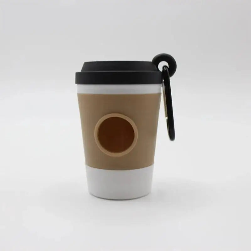 Portable Coffee Cup Design Outdoor Pet Waste Bag Dispenser