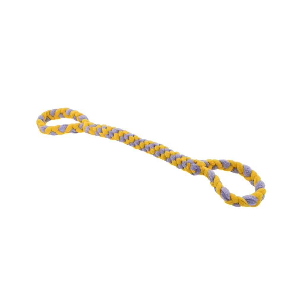 Durable Woven Dog Rope Tug Toy For Interactive Play Sessions