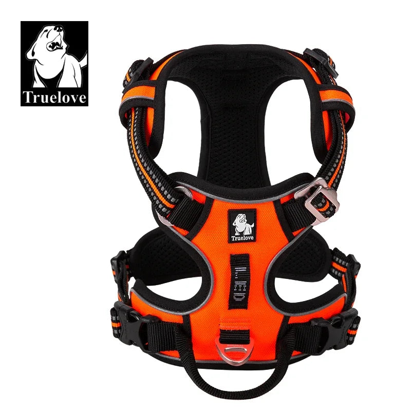 TRUELOVE Adjustable Reflective Nylon Pet Dog Harness
