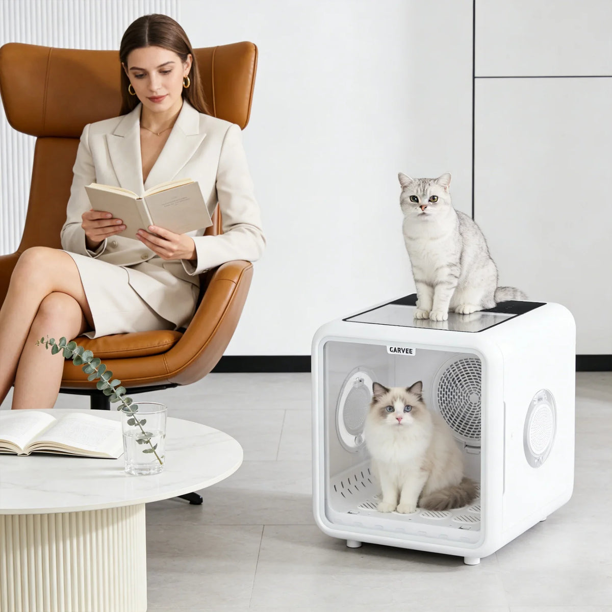 HiMISS 360 Automatic Pet Drying Box With Smart Temperature Control