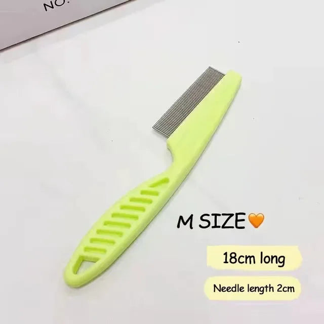 Professional Pet Flea And Shedding Removal Grooming Comb