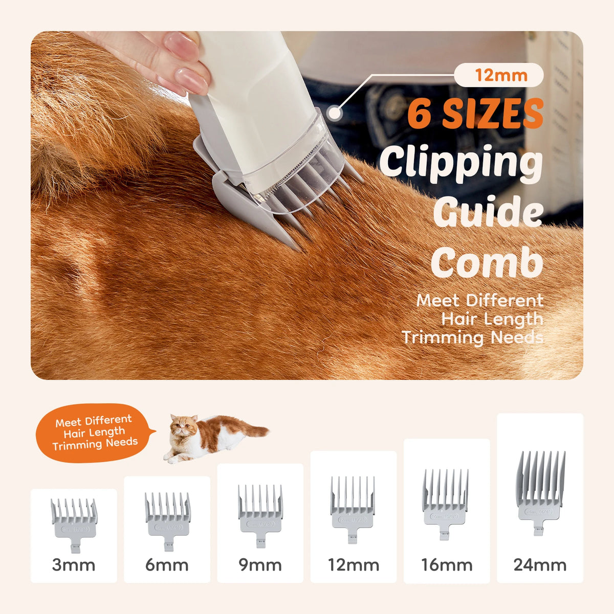 Professional Cordless Pet Grooming Clippers For Dogs And Cats