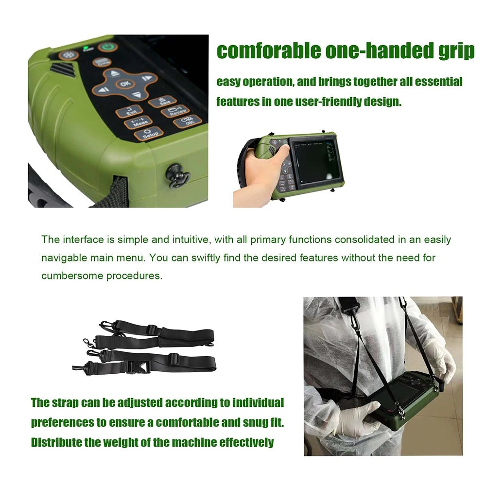 Dawei Portable Veterinary Ultrasound Scanner For Livestock And Pets