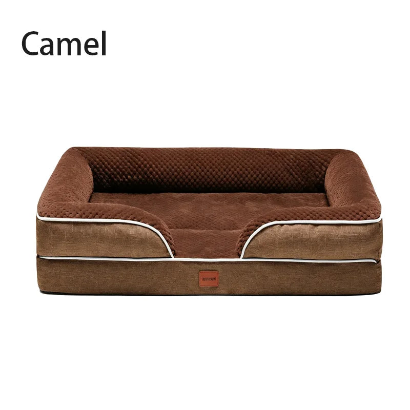 Waterproof Memory Foam Orthopedic Dog Bed With Non Slip Base
