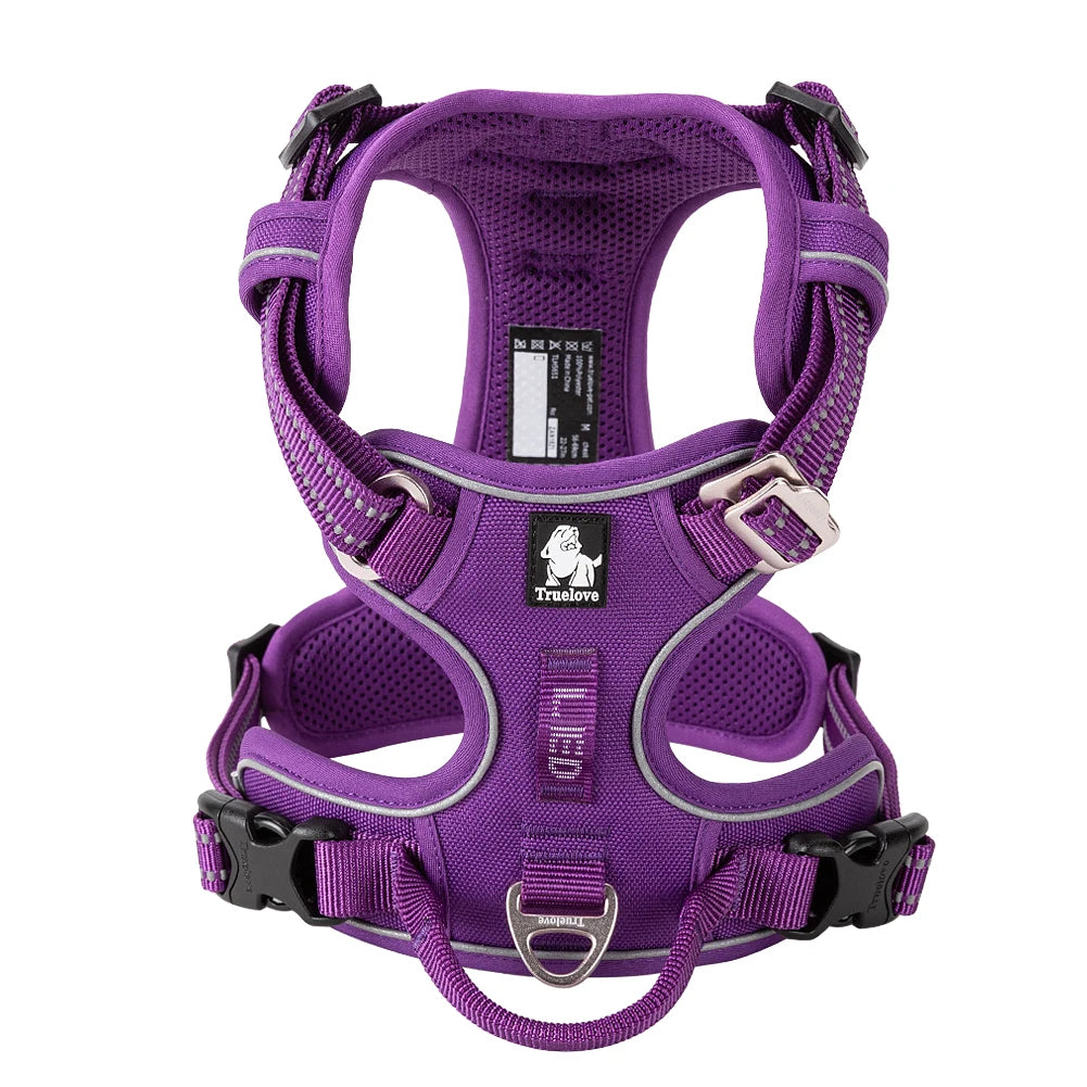 TrueLove No Pull Dog Harness Reflective Adjustable Training Vest