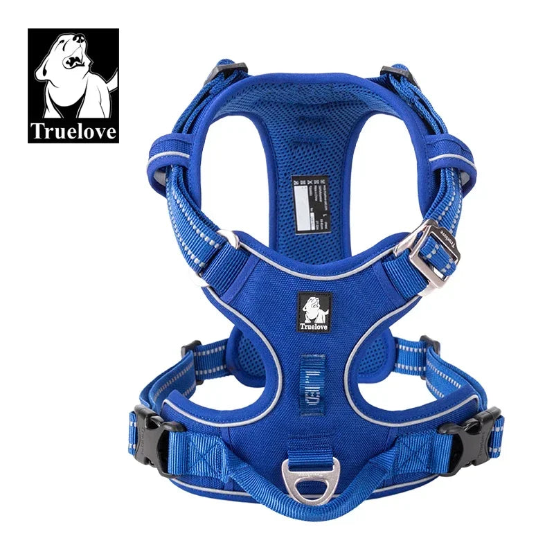 TRUELOVE Adjustable Reflective Nylon Pet Dog Harness