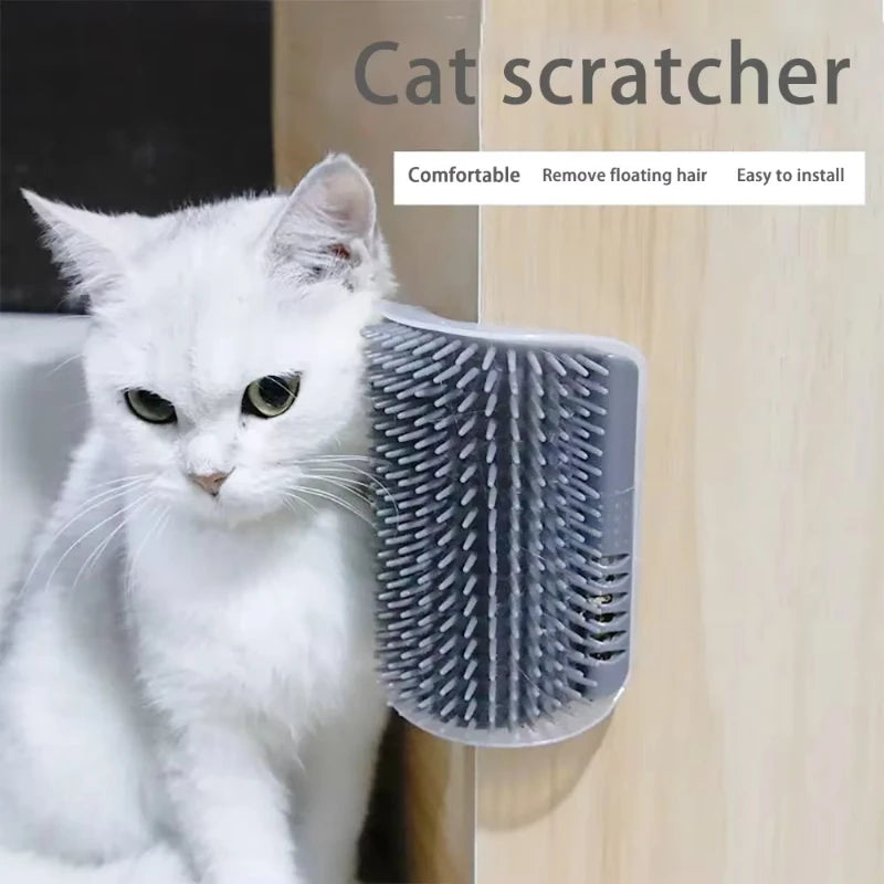 Cat Scratcher Massage Comb With Natural Catnip For Grooming