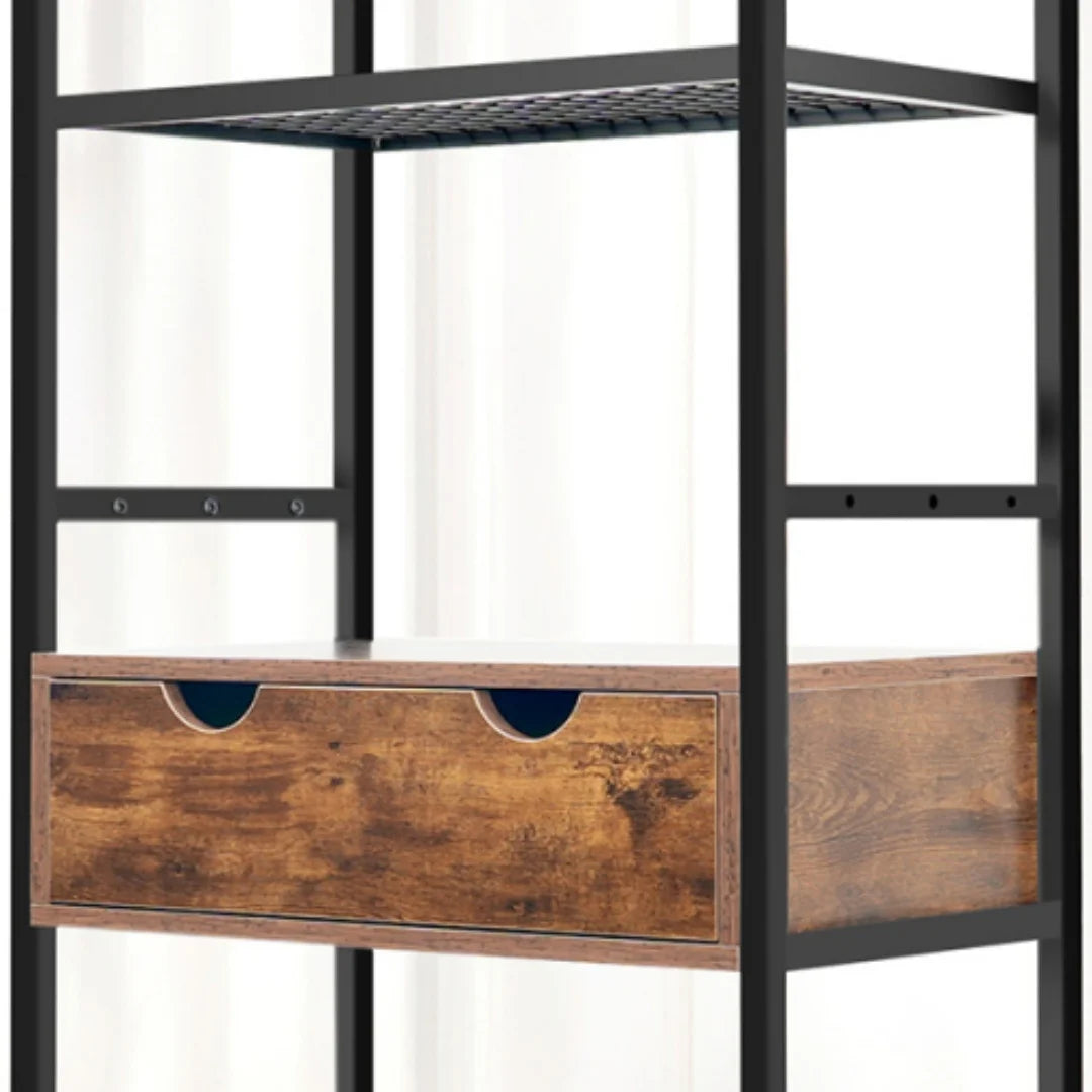 Elevated Dog Feeding Station With Storage Drawers And Shelves