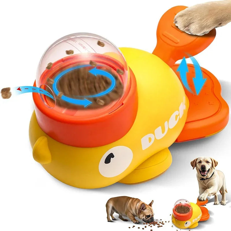 Automatic Interactive Cat Food Treat Dispenser For Kittens