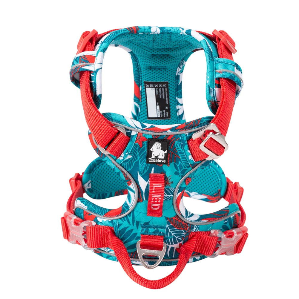 TrueLove No Pull Dog Harness Reflective Adjustable Training Vest
