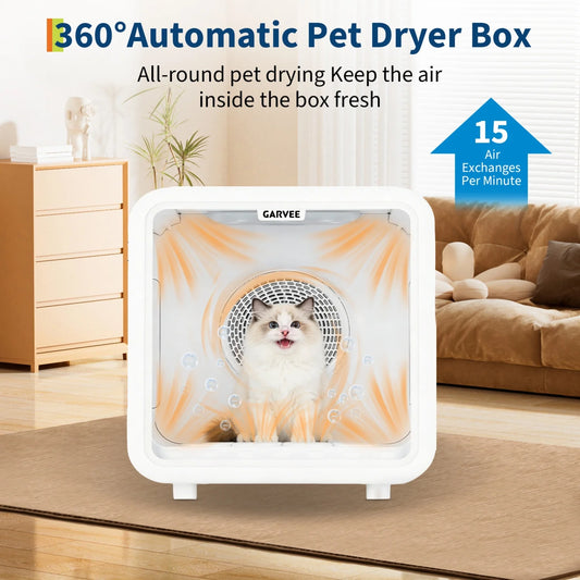 HiMISS 360 Automatic Pet Drying Box With Smart Temperature Control
