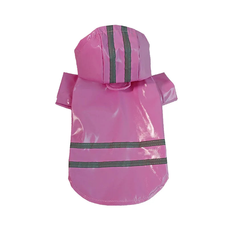 Waterproof Reflective Dog Raincoat Jacket for Small Dogs and Cats