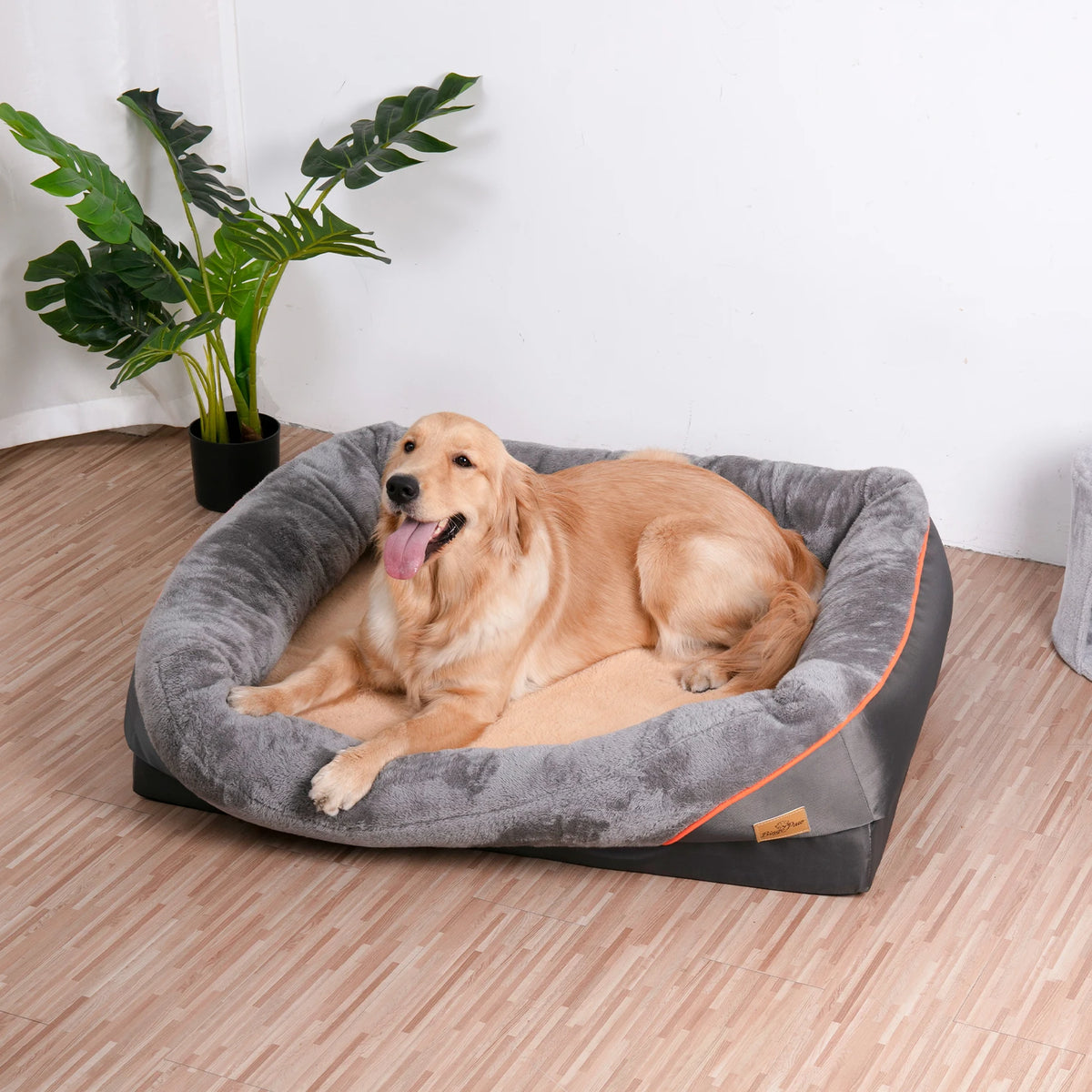 Bingopaw Orthopedic Dog Bed With Removable Washable Cover