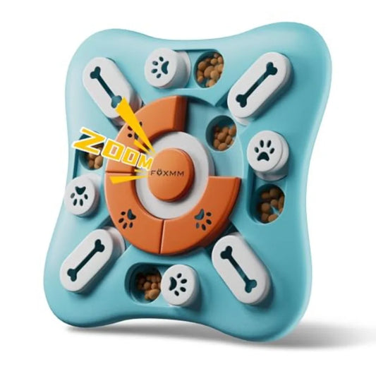 Interactive Dog Puzzle Toy For Treat Dispensing And Mental Training