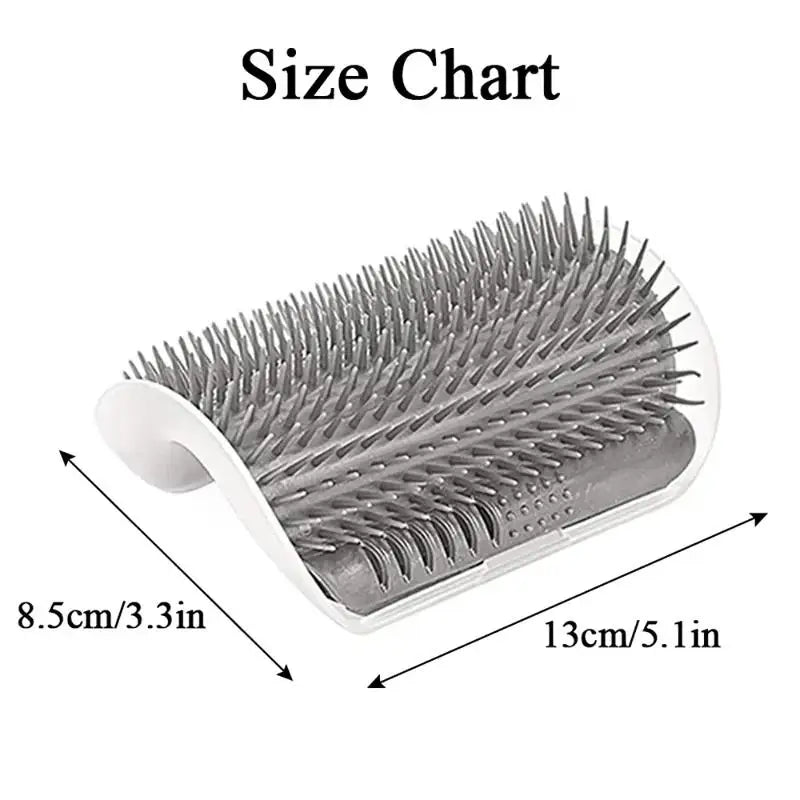 Cat Scratcher Massage Comb With Natural Catnip For Grooming