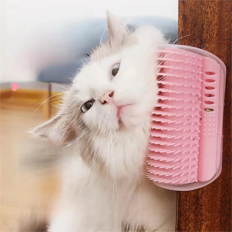 Cat Scratcher Massage Comb With Natural Catnip For Grooming
