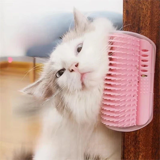 Cat Scratcher Massage Comb With Natural Catnip For Grooming