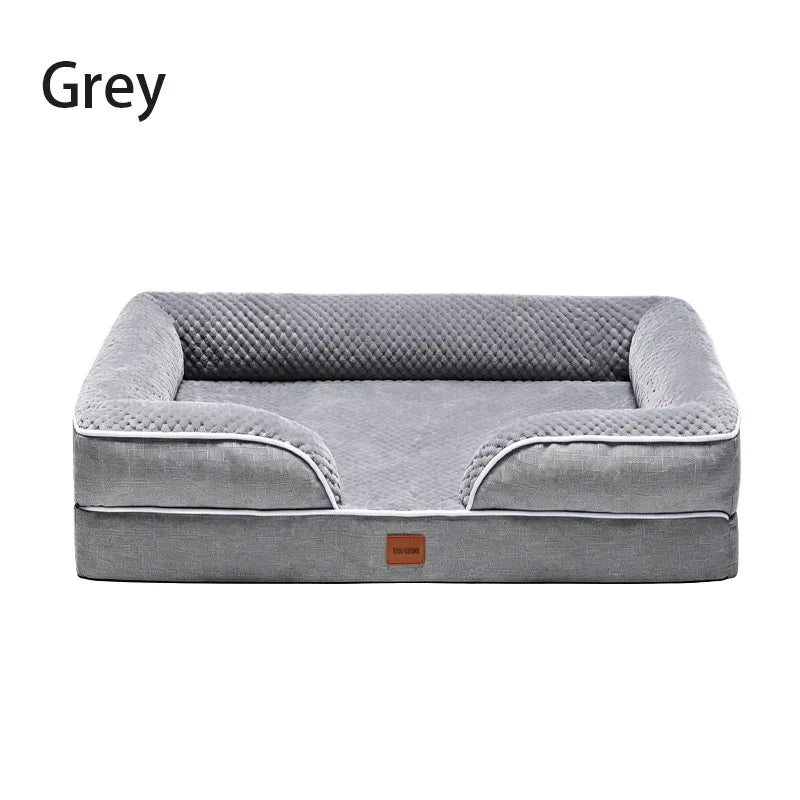 Waterproof Memory Foam Orthopedic Dog Bed With Non Slip Base