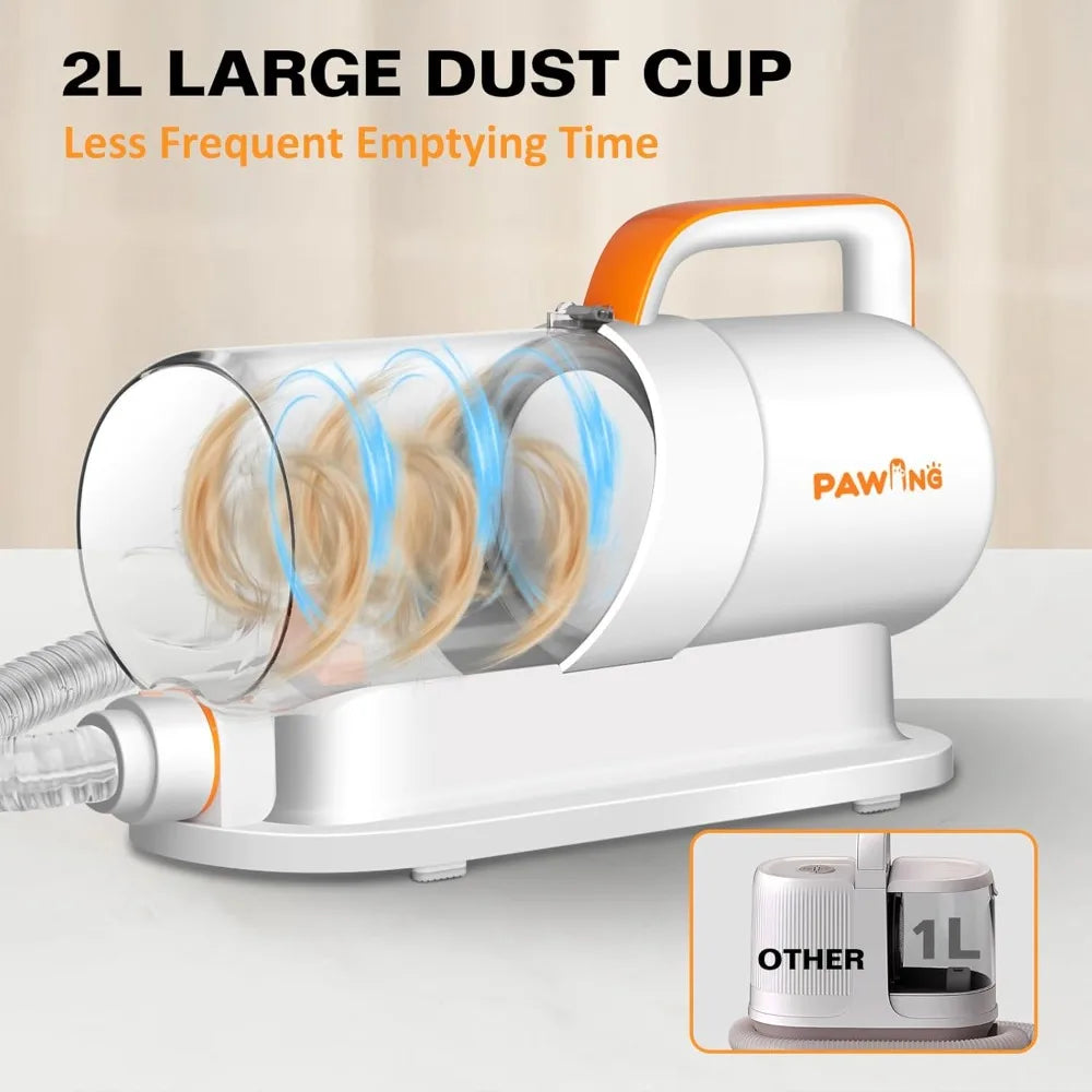 XMSJ Professional Pet Grooming Vacuum Kit For Dogs And Cats