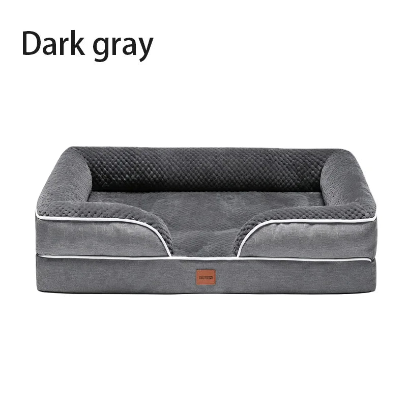 Waterproof Memory Foam Orthopedic Dog Bed With Non Slip Base